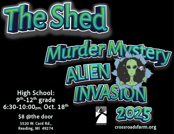 Crossroads Farm The Shed: High School Murder Mystery