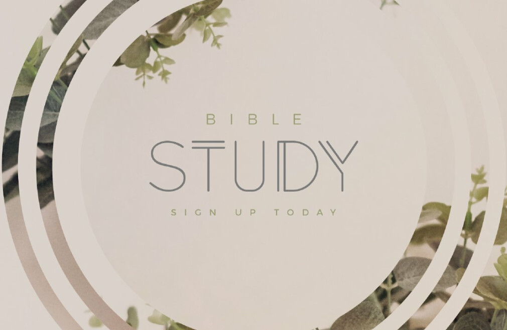 Virtual Bible Study 7PM-8PM.
