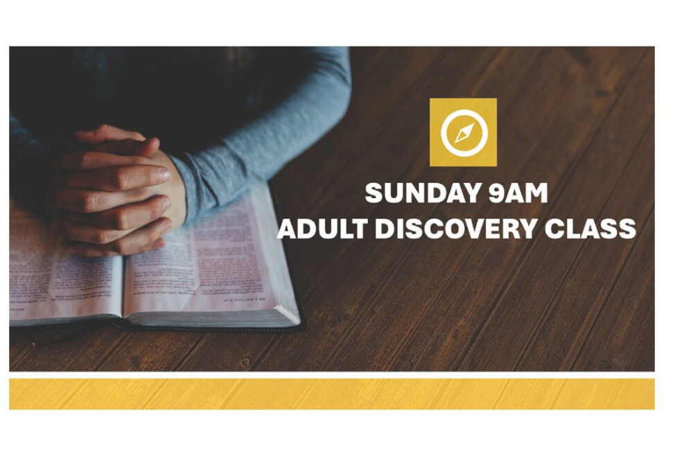 Sunday Adult Discovery Class