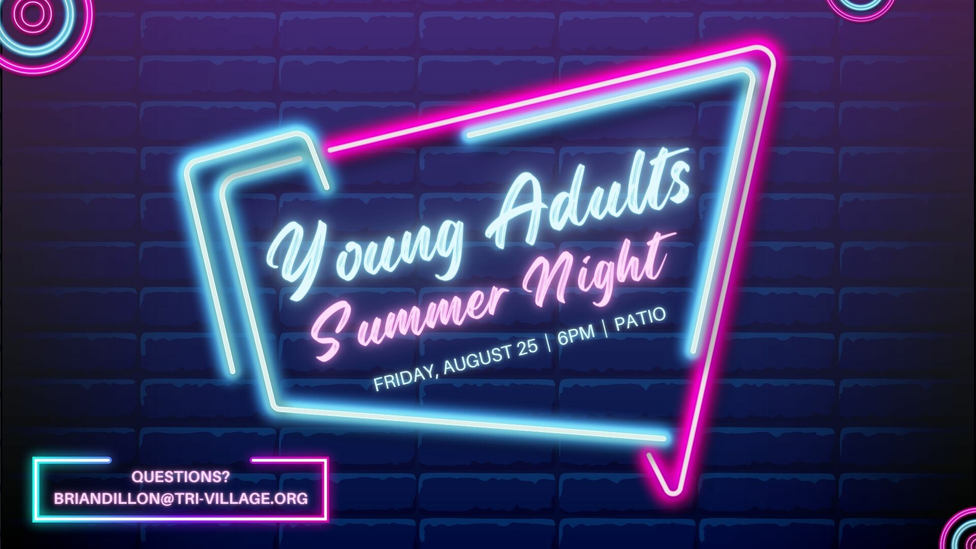 Young Adult Summer Night