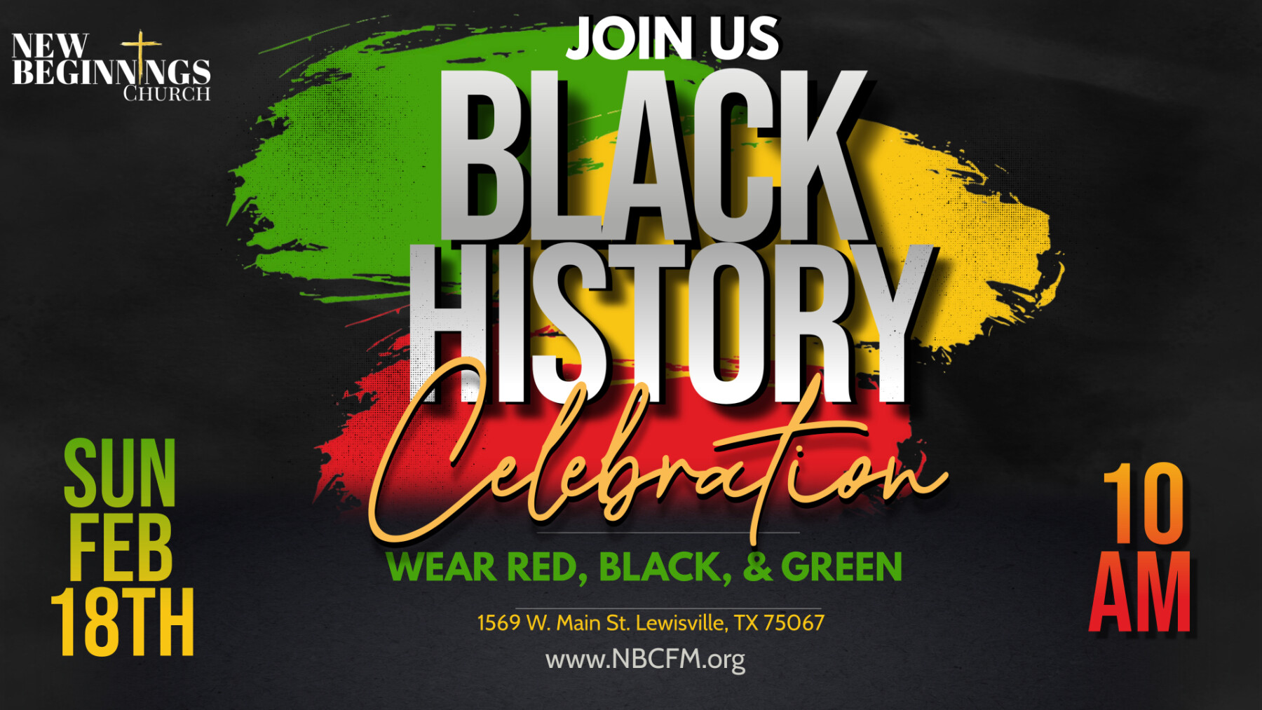 Black History Celebration New Beginnings ChurchFM