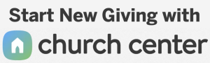 New giving with Church center