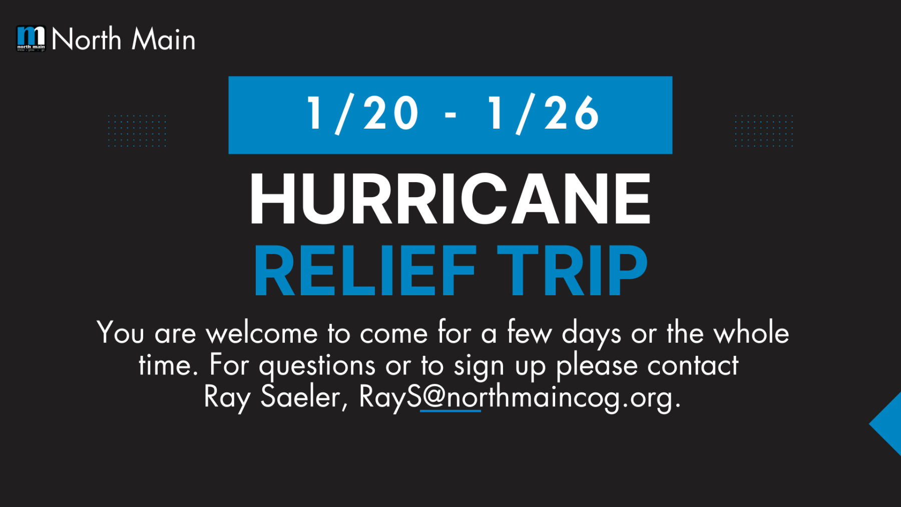 Hurricane Relief Trip