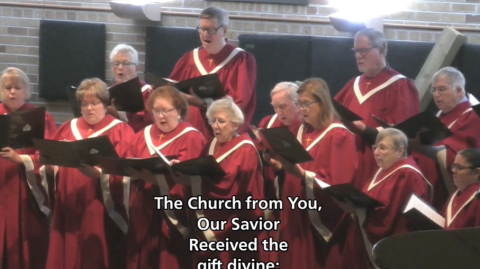 Two churches form one choir