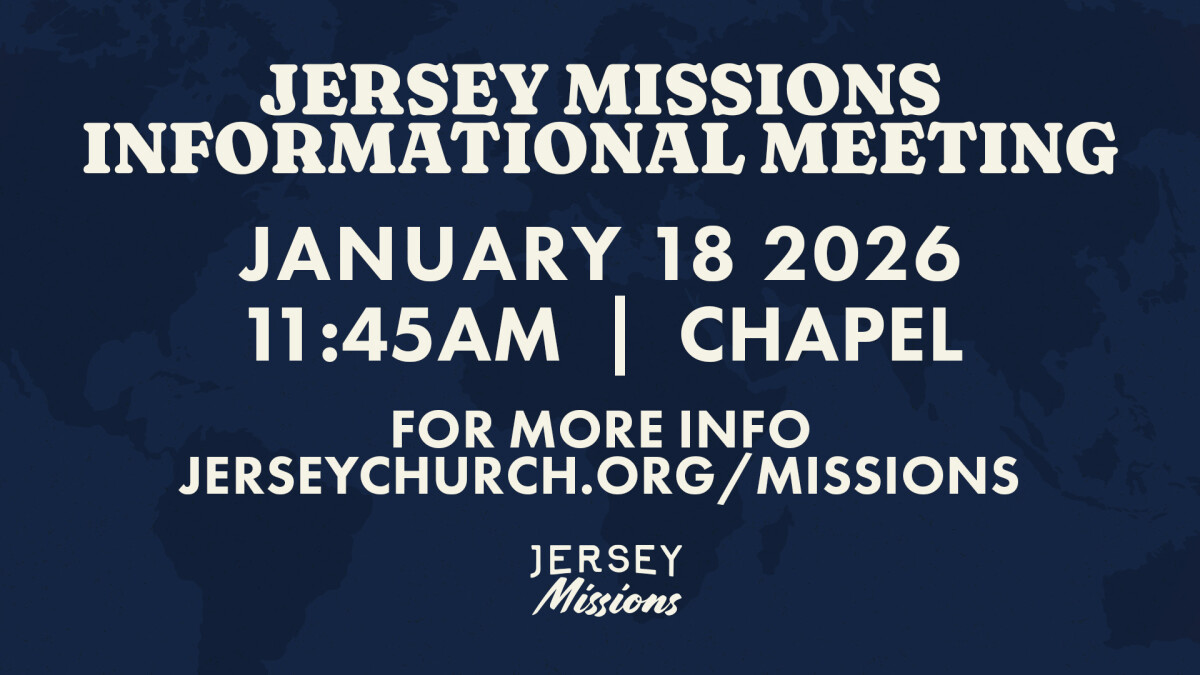 Missions Informational Meeting