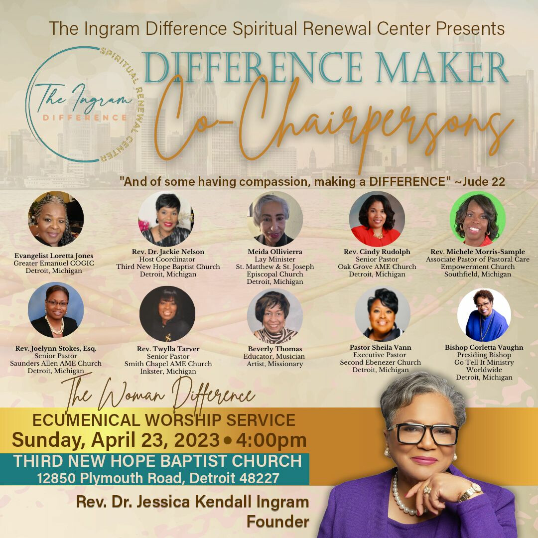 "The Woman Difference Ecumenical Worship Service"