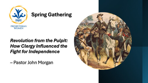 Pastor Morgan Delivers "Revolution from the Pulpit" Talk