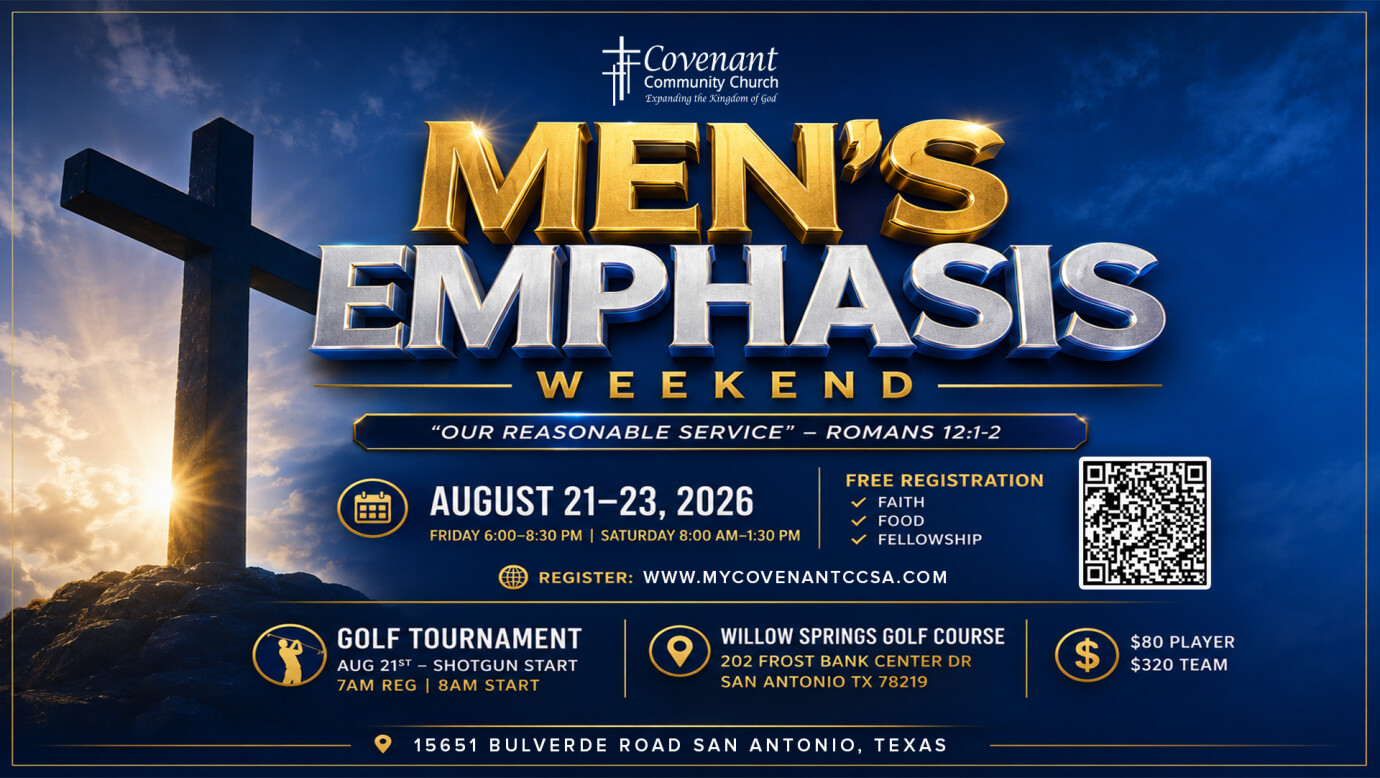 Men's Emphasis Weekend 2026