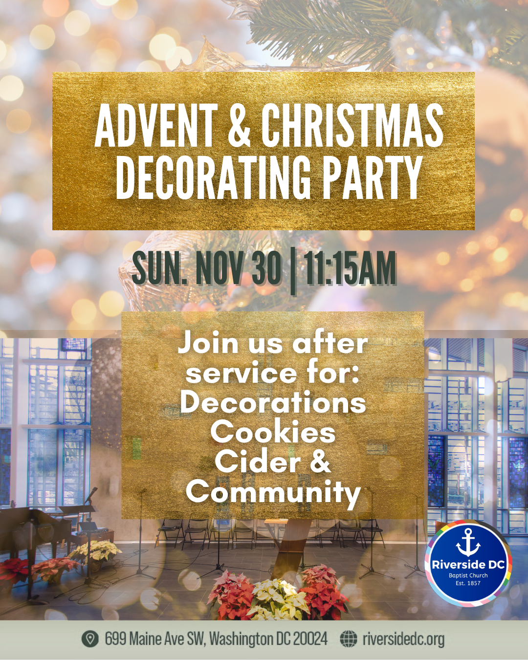 Advent 2025 Decorating Party