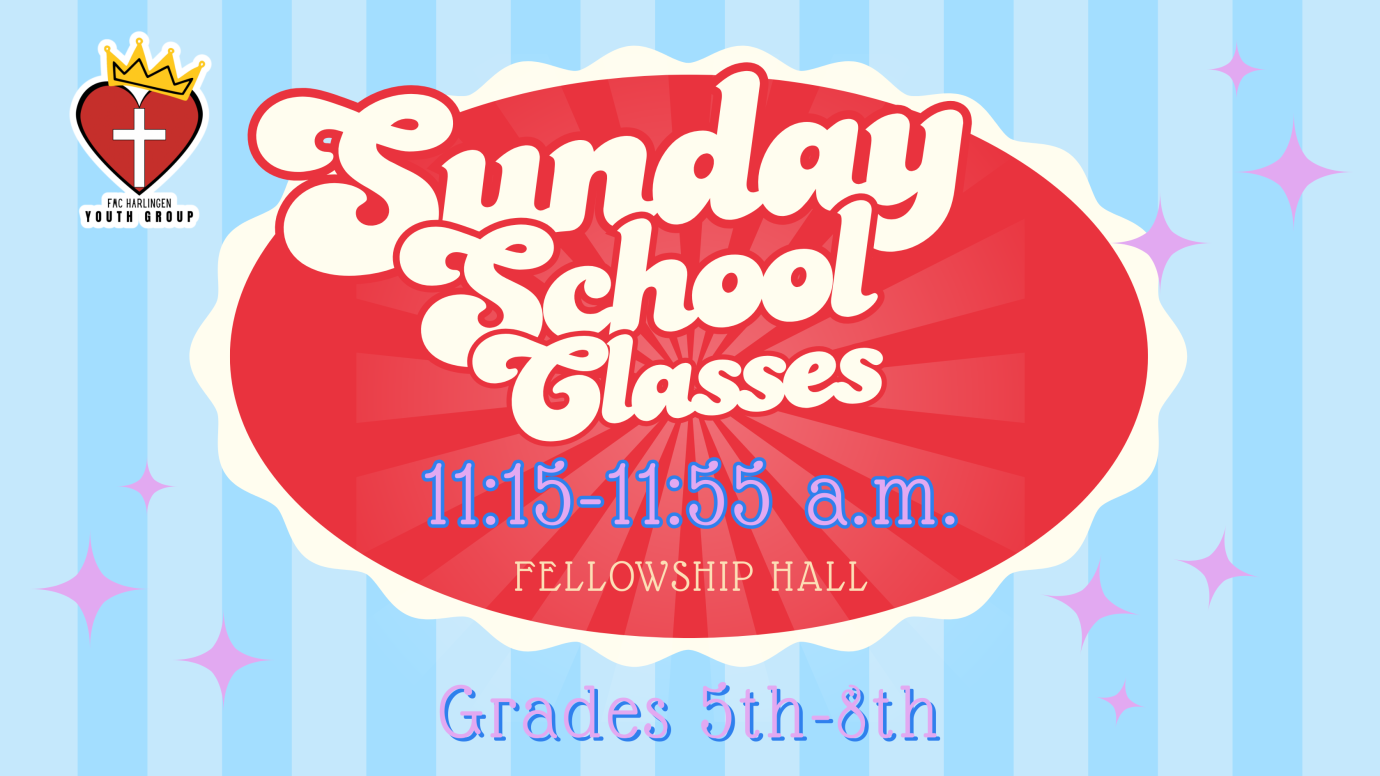 Sunday School Classes for the Youth 