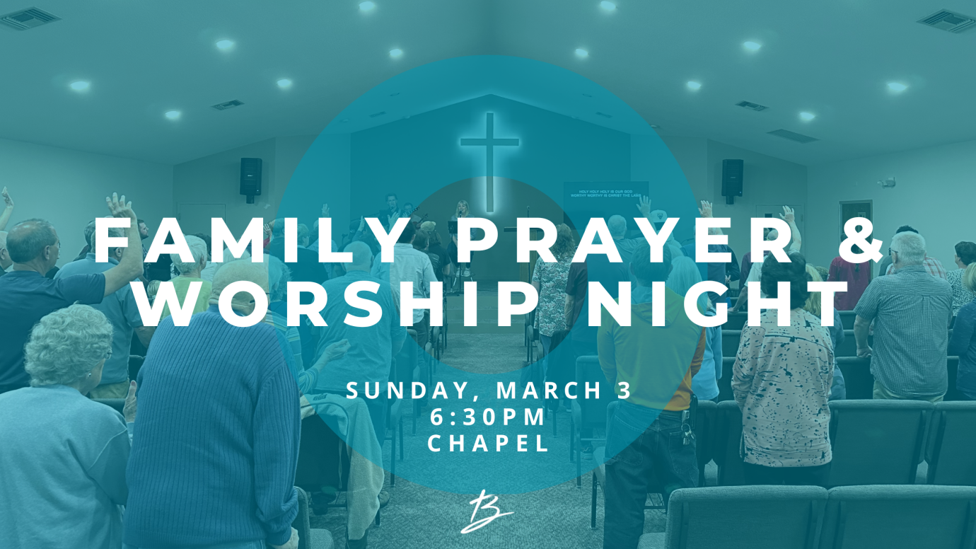 Family Prayer & Worship Night