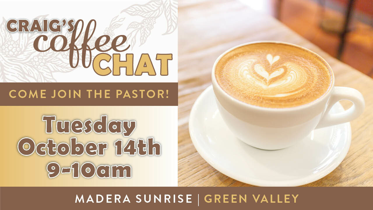 9 AM Craig's Coffee Chat 