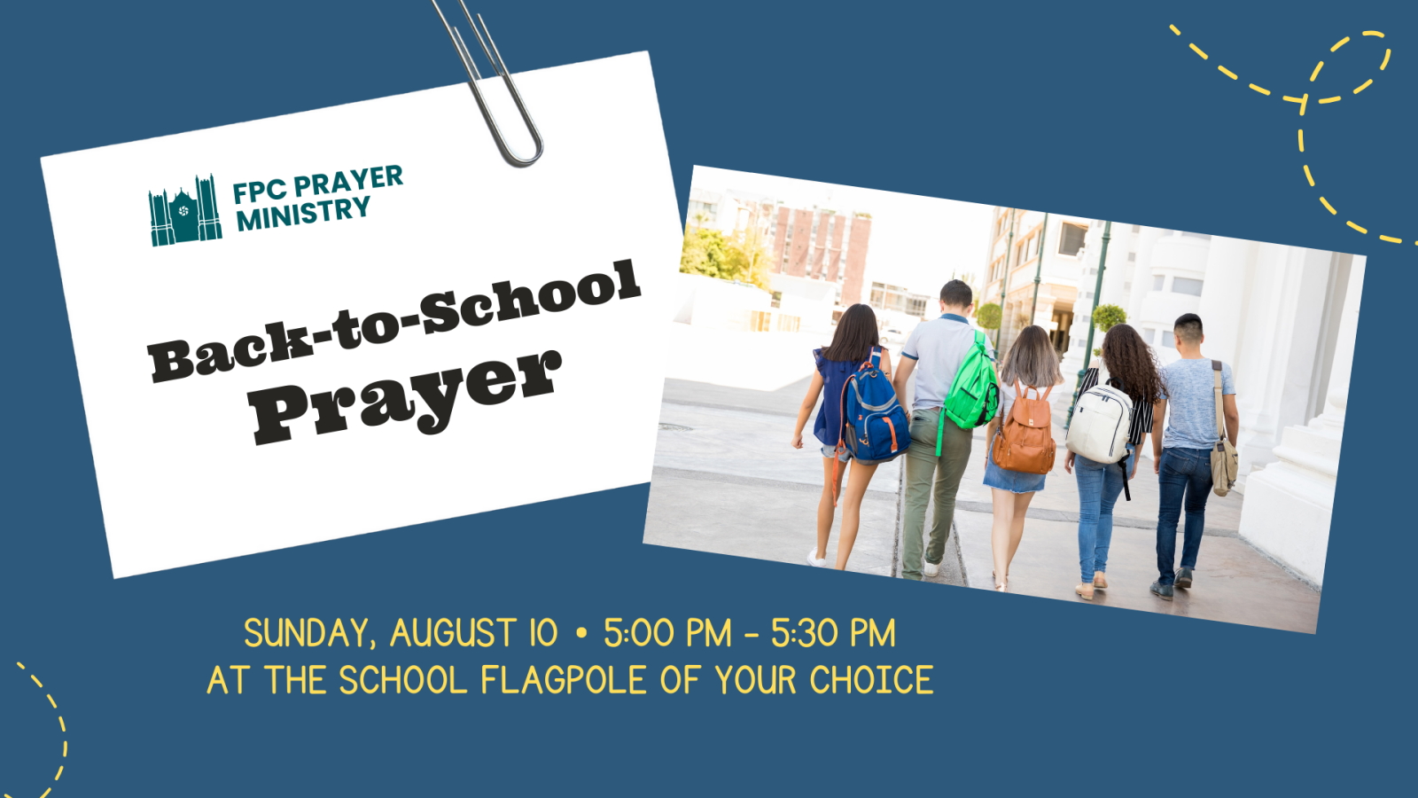 Back-to-School Prayer