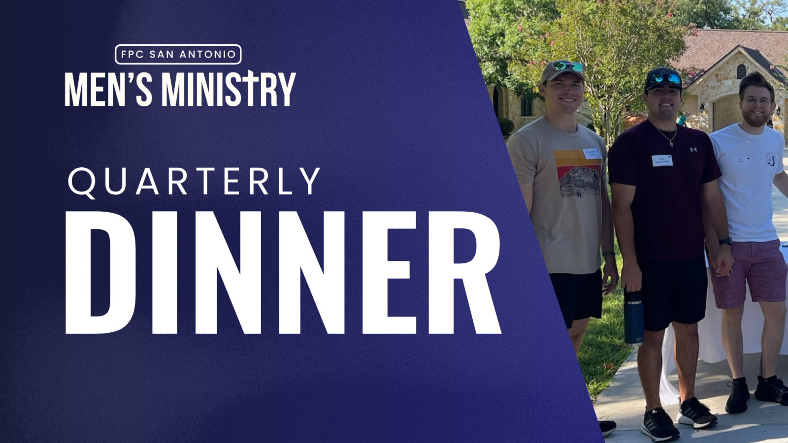 Men's Quarterly Dinner