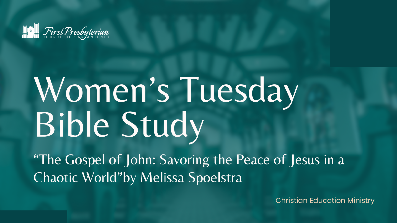 Women's Bible Study: The Gospel of John