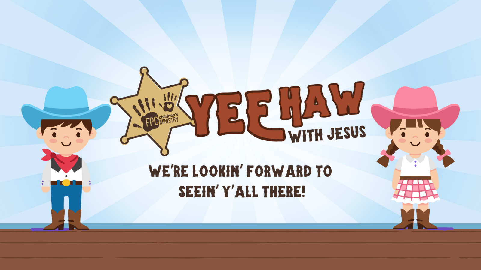 Yee Haw with Jesus Western Party