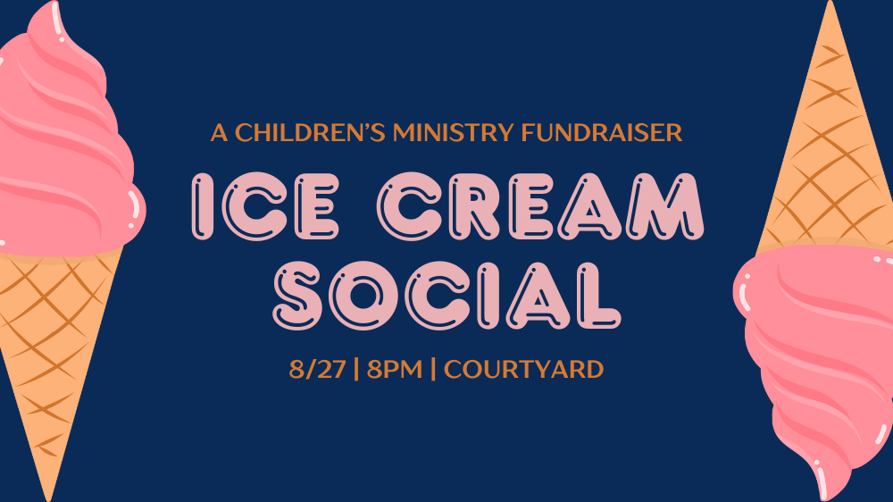 Ice Cream Social Fundraiser