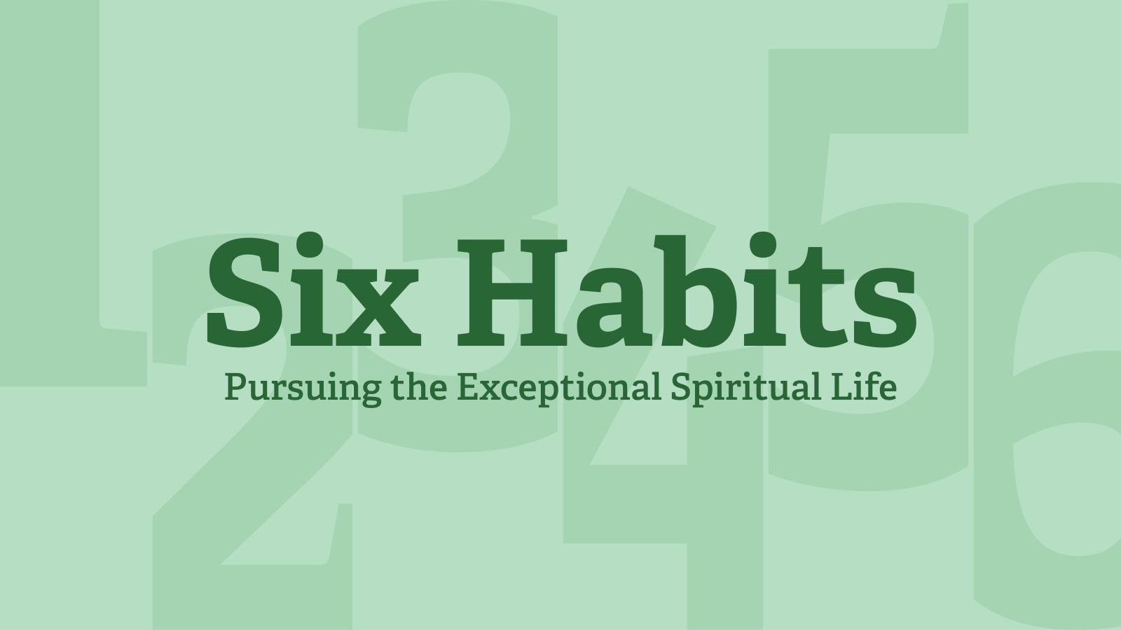 Six Habits