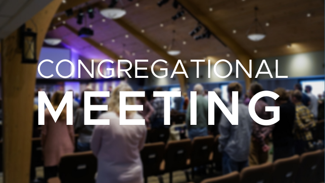 Annual Congregational Meeting 