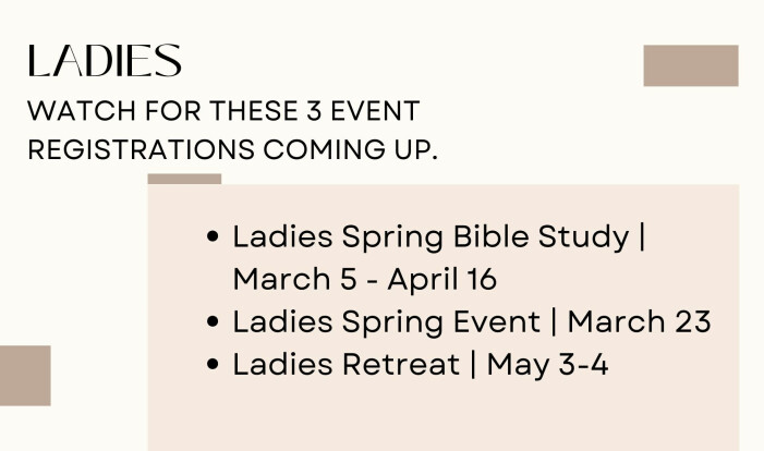 CBC Ladies Events