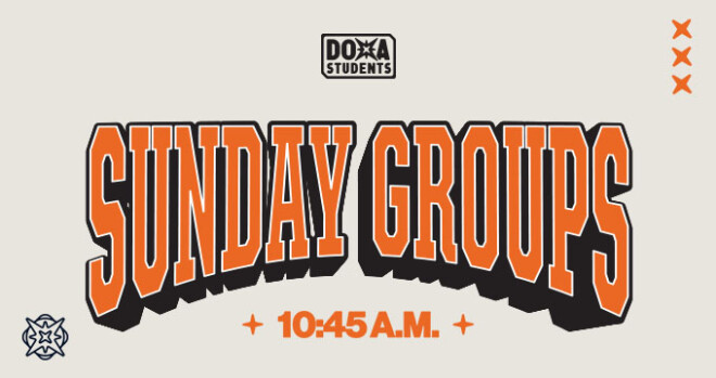 Student Sunday Groups