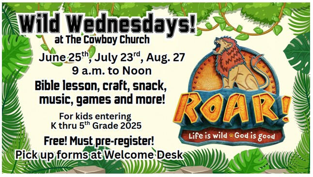 Wild Wednesdays! 
