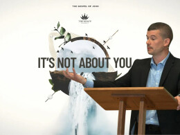 It’s Not About You |  John 3:22–36