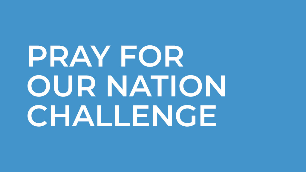 Pray for our Nation Challenge 