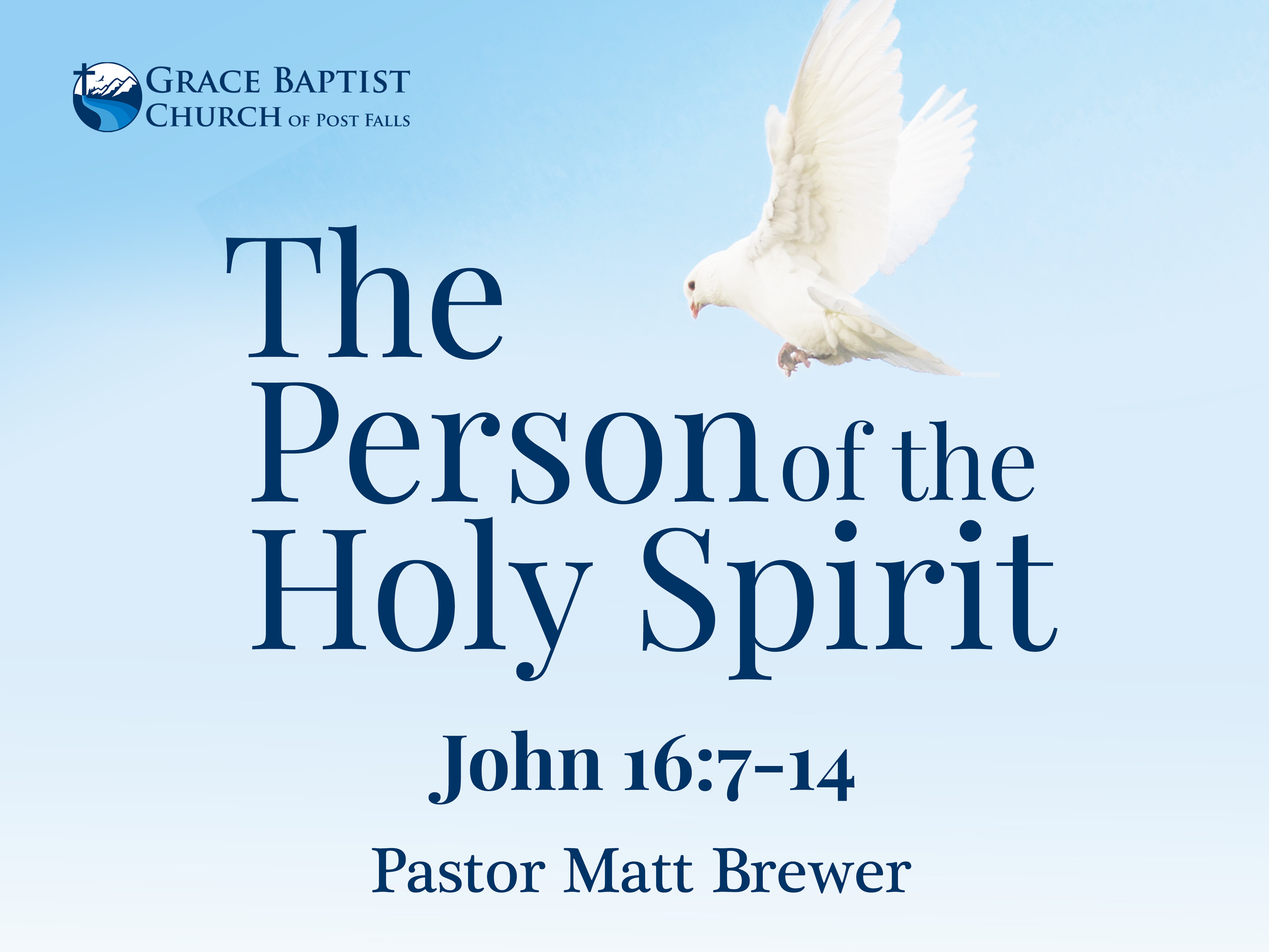 The Person of the Holy Spirit
