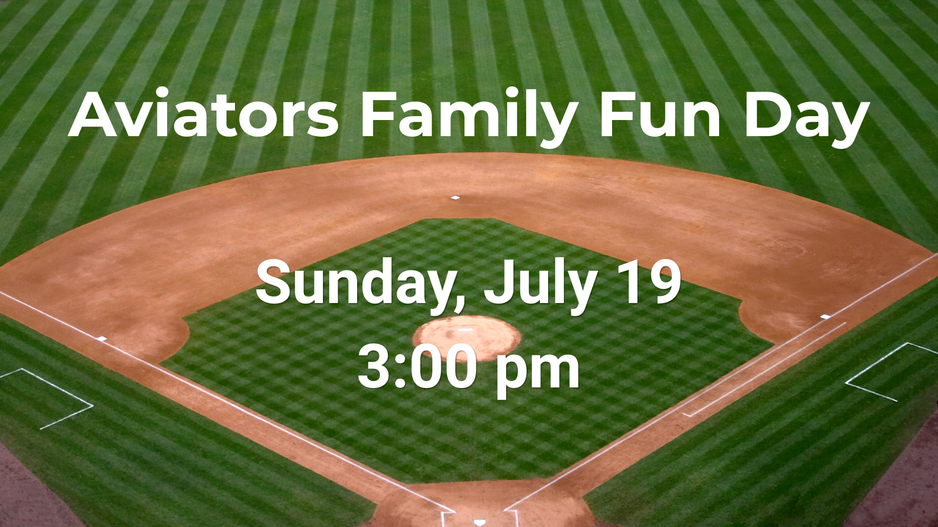 Image for Aviators Family Fun Day