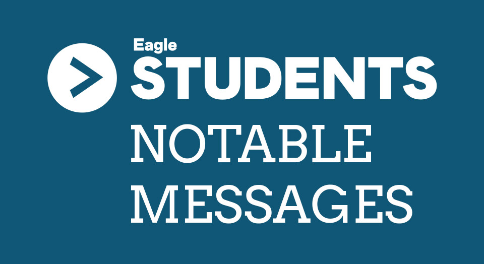 Notable Student Messages