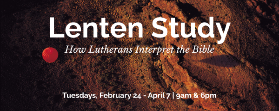 Lenten Bible Study