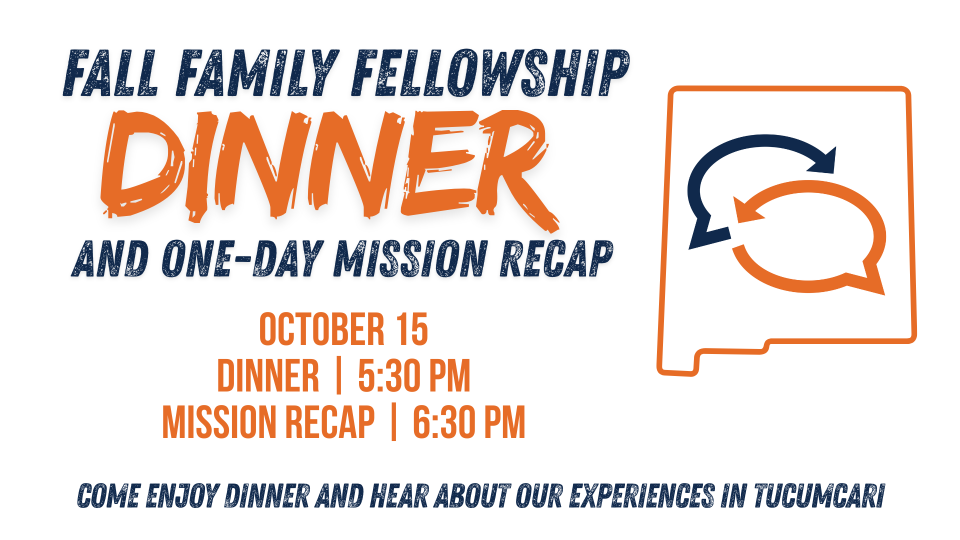 Fall Family Fellowship Night | 5:30pm