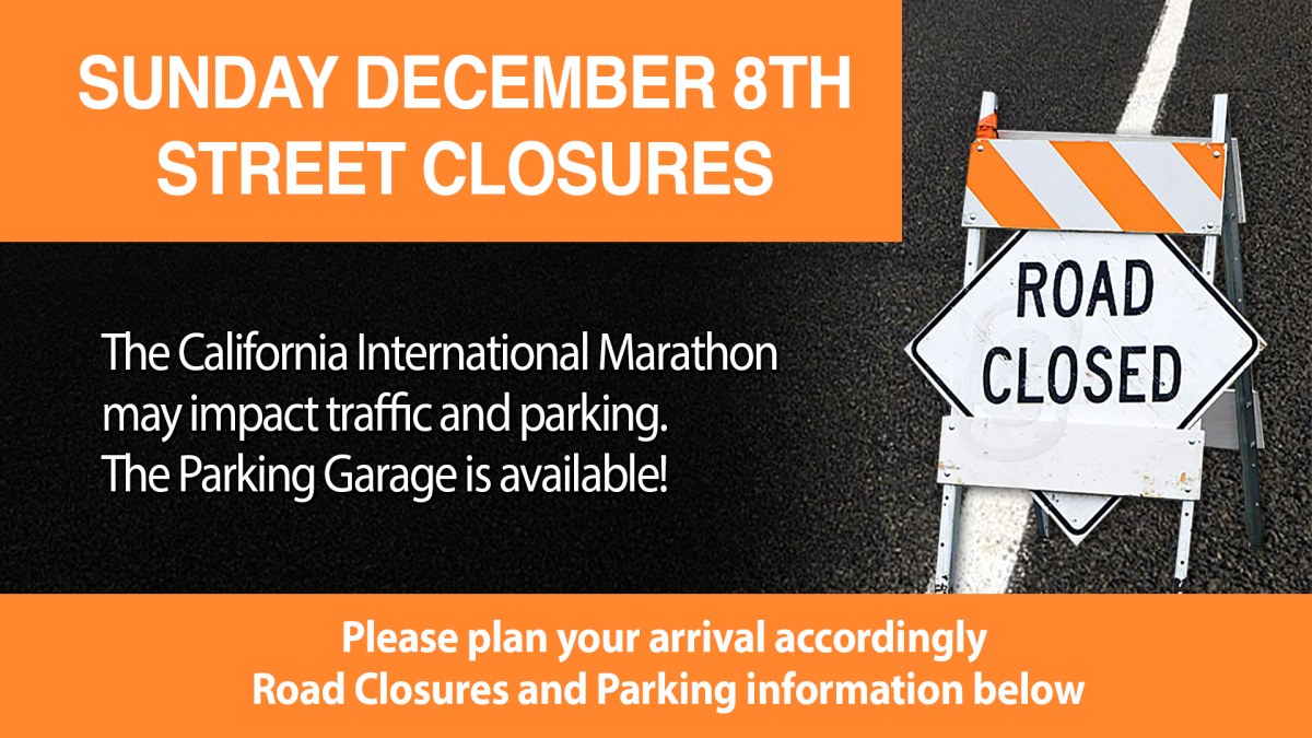 California International Marathon Street Closures