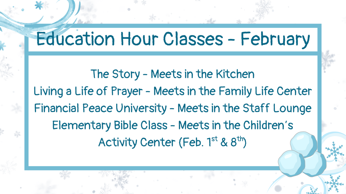 Education Hour - February 