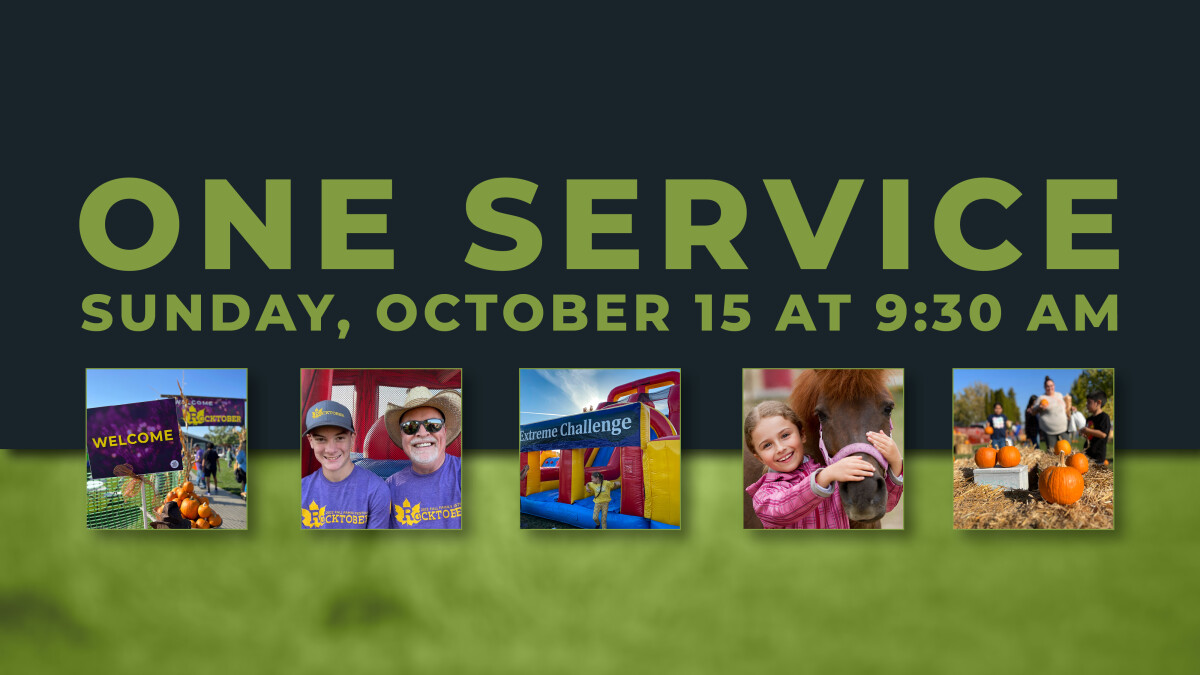 One Service at 9:30 AM