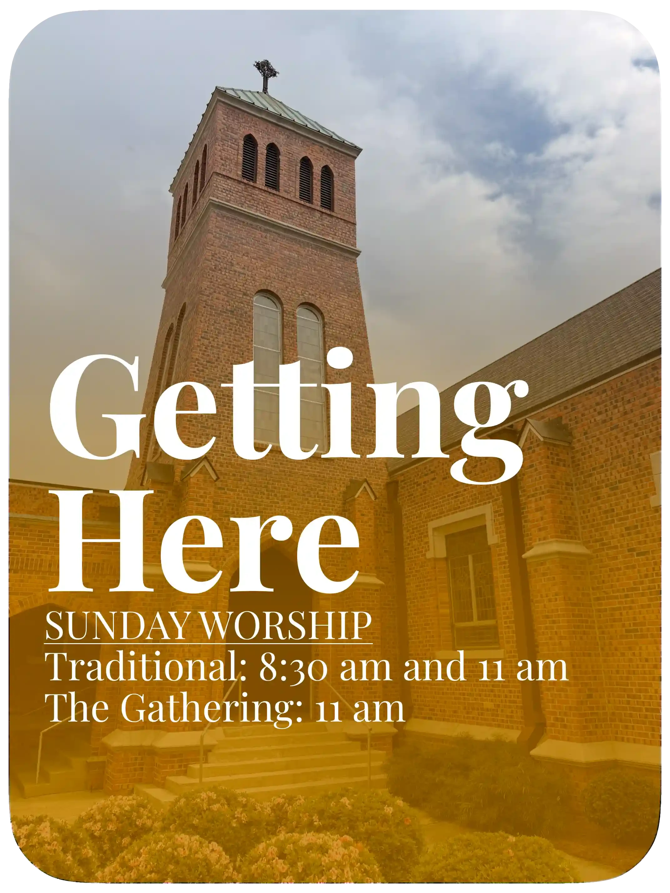 bell tower with gradient