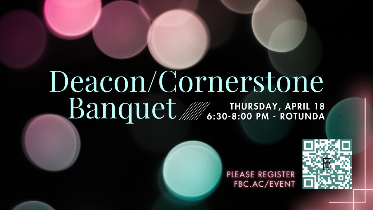 Deacon Cornerstone Banquet