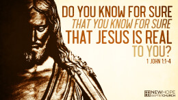 Do You Know For Sure? \ September 15, 2024