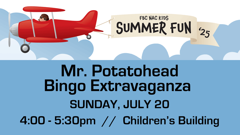 Mr. Potatohead Bingo Extravaganza
