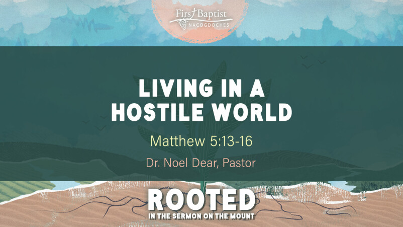 Living in a Hostile World