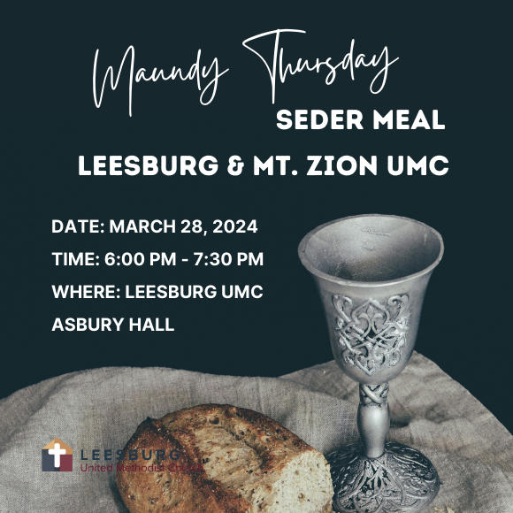 2024 Holy Week | Faith And Life | Leesburg United Methodist Church ...