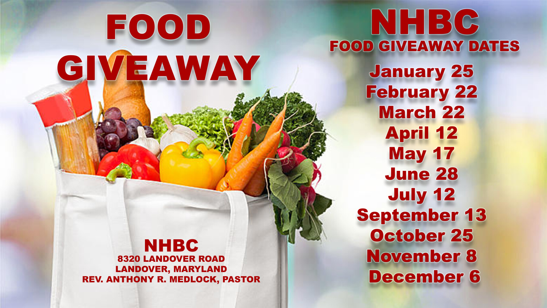 Food Giveaway