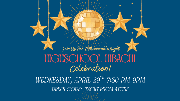 High School Hibachi Celebration