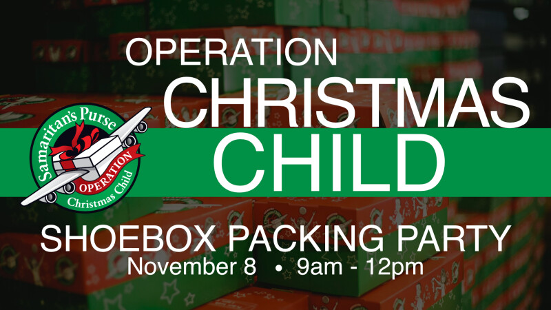 OCC Shoebox Packing Party