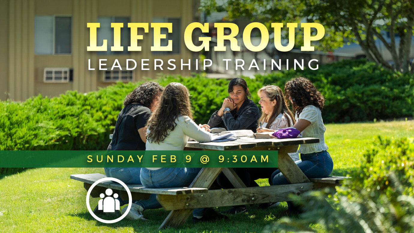 Life Group Leader Training