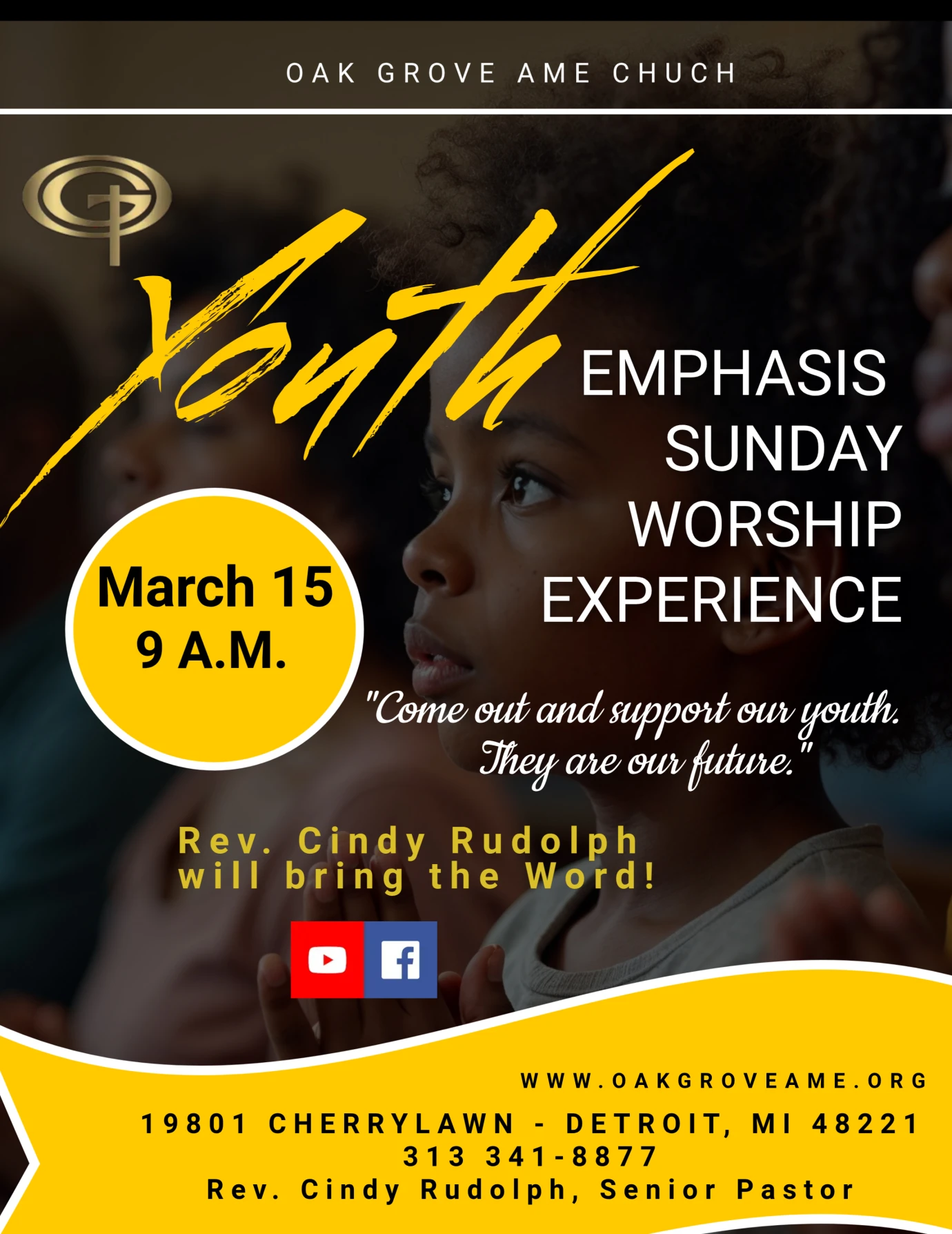 Youth Sunday Worship - March 15, 2026