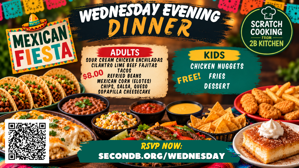 Wednesday Dinner - Lines Open Til 6 PM