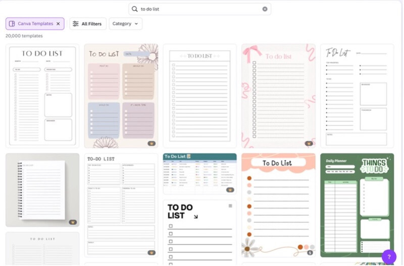 Canva Planning Templates