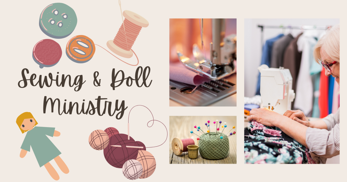 Sewing & Doll Ministry Stuffing Event Hopewell Baptist Church